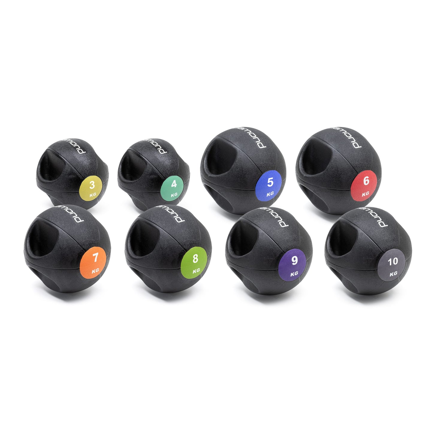 Diamond Fitness Double Grip Medicine Ball
