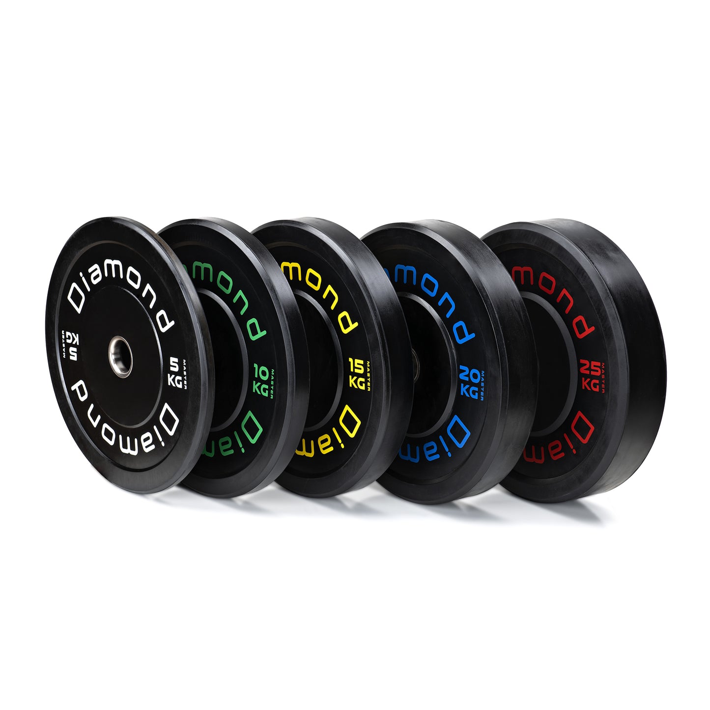 Diamond Fitness Disco Bumper Training Master Ø 45 cm - boccola inox svasata