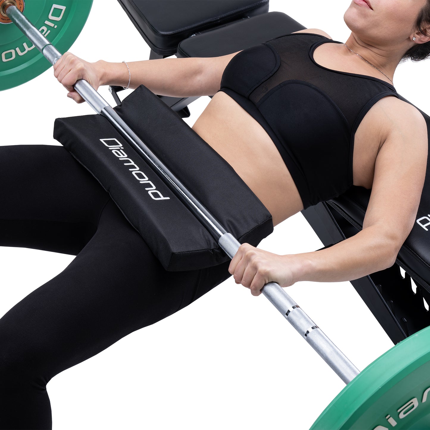 Cuscino Ammortizzante per Hip Thrust 45 x 22,5 x 4,5 cm