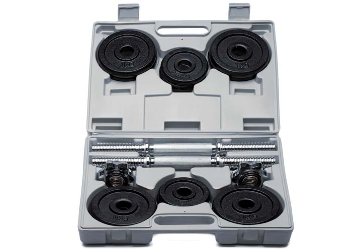 Valigetta manubri 15 kg MF531