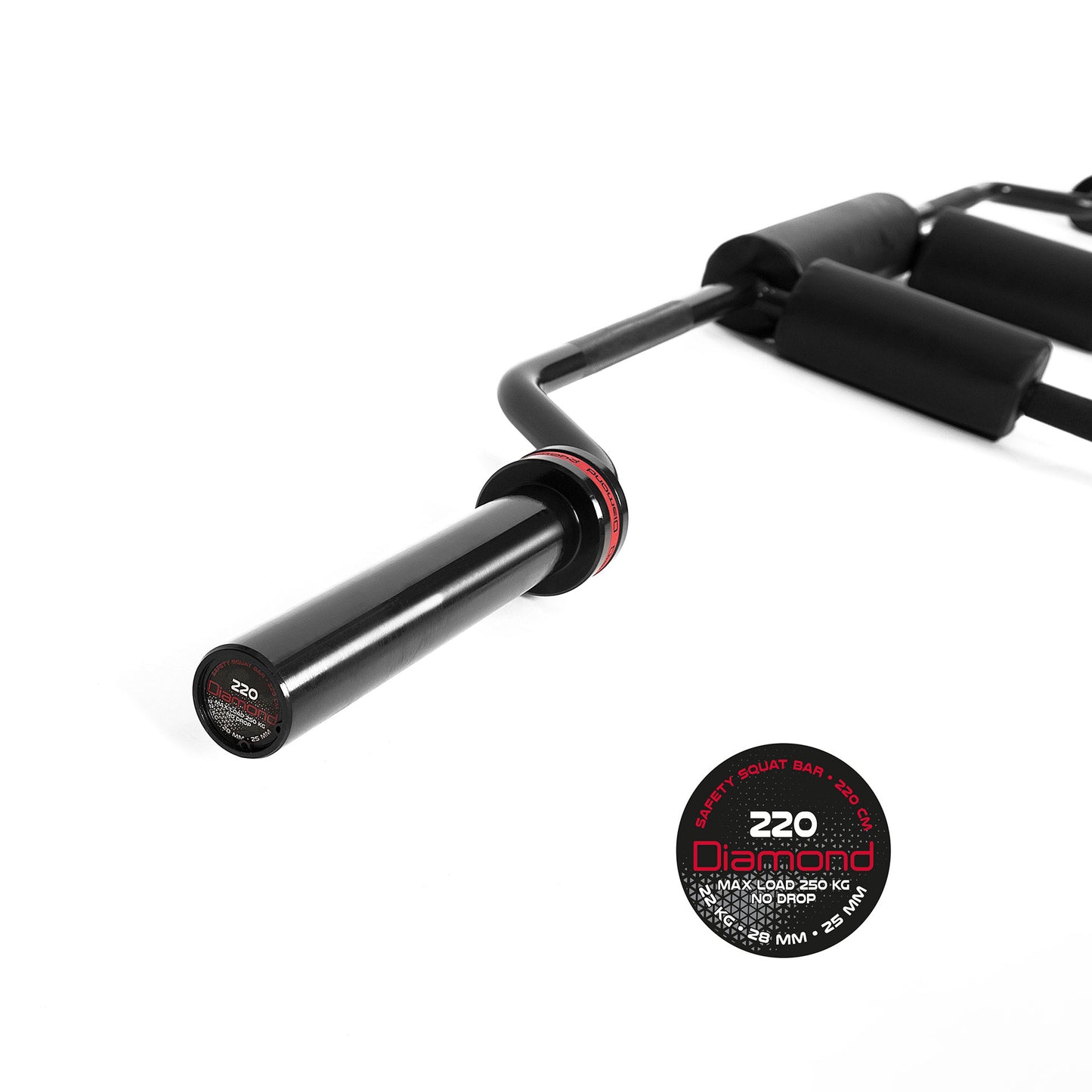 Safety Squat Bar 220 cm