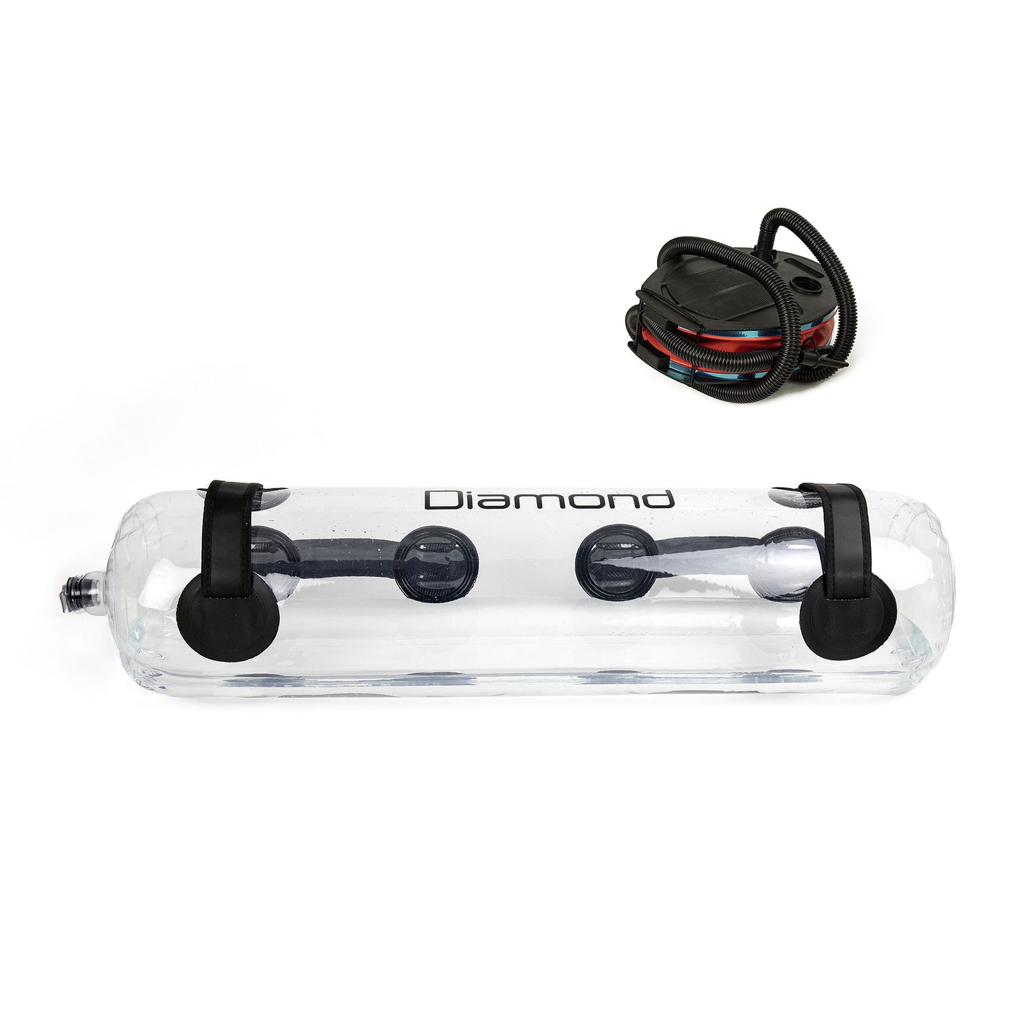Diamond Fitness Water Bag 25 ll - sacca in PVC trasparente, pompa inclusa