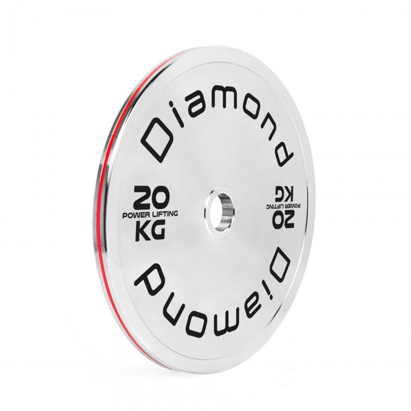 Diamond Fitness Disco Olimpico in acciaio per Powerlifting