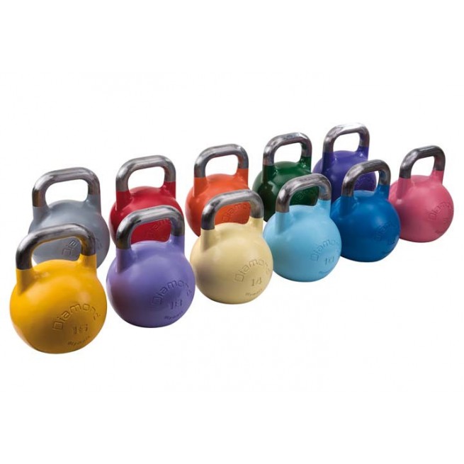 Kettlebell Olimpionica in Acciaio Diamond Professional