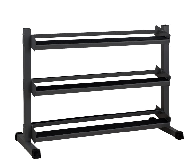 Rastrelliera Porta Manubri JK Fitness 3 Ripiani