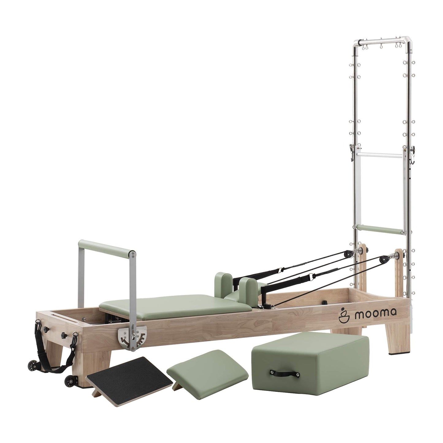 Reformer con torre in legno Mooma AP-RTW
