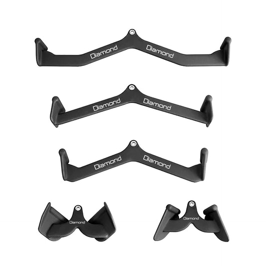 Set Powergrip 5 prese ergonomiche rivestite