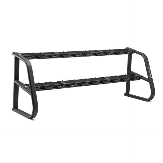 Rastrelliera Porta Manubri 2 Ripiani - 10 coppie manubri