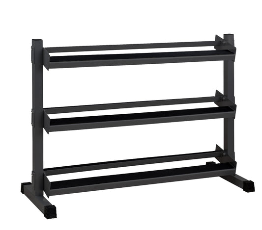 Rastrelliera Porta Manubri JK Fitness 3 Ripiani